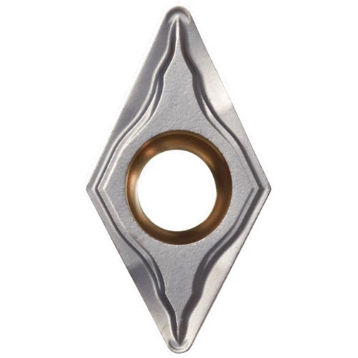 Sandvik Coromant T-Max U Carbide Turning Insert, DCMT, 55 Degree Diamond, UM Chipbreaker, GC1515 Grade, Multi-Layer Coating, DCMT 3(2.5)2-UM, 3/8