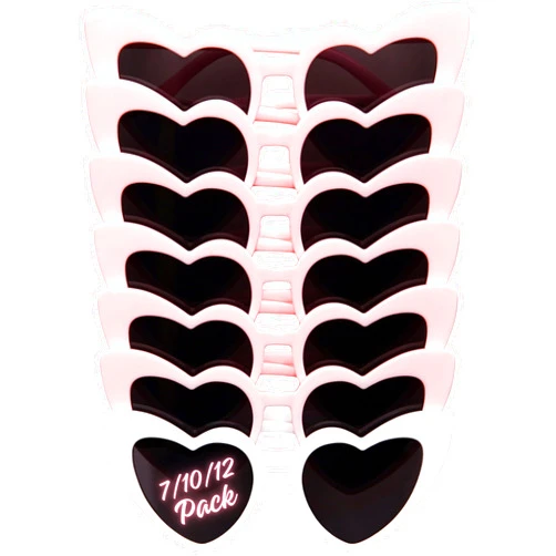 Pergozo Heart Sunglasses - Heart Shaped Sunglasses Heart Glasses - Bachelorette Party Favors Bridesmaid Proposal Gifts