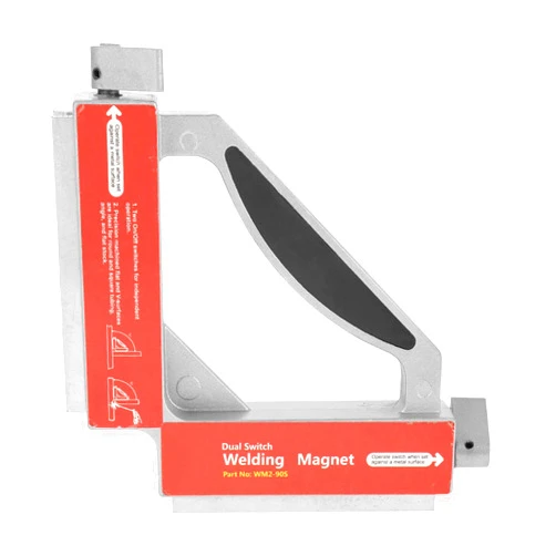 Rodipu Welding Clamp, Welding Magnet Holder, 90 Degree Magnetic Clamp, On/Off Welder Jig Holder for Cutting Welding Magnet Tools