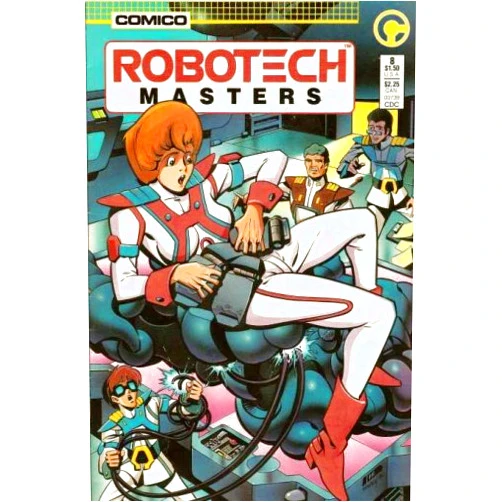 Mike Baron Neil Vokes,Neil Vokes Robotech Masters #8