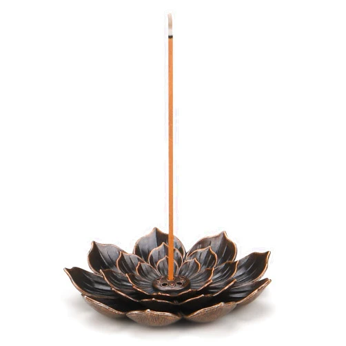 SLKIJDHFB Incense Burner - Incense Stick Holder 5 Incense Holes with Detachable Ash Catcher