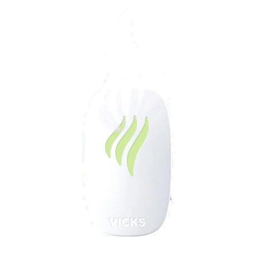 Vicks Advanced Soothing Vapors Waterless Vaporizer with Night Light and VapoPads to Help Relieve Discomfort from Colds and Flu , 1 Count (Pack of 1)