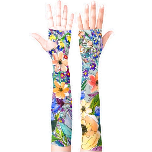 YPHCDO Gardening Sleeves for Women Farm Sun Protection Thorn Proof Cooling Arm Sleeves to Cover Arms for Garden Sports