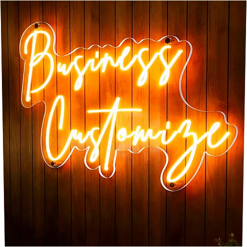 CIONAOR Custom Neon Signs, Neon Name Sign Customizable for Business. Personalized LED Logo Light Up Sign for Beauty Salon, Nail Bar & Cafe Wall Decor. Elevate Your Shop’s Vibe.