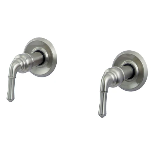 Plumb USA Trim Kit for 2-handle Shower Valve, Fit Delta Washerless Shower, Brushed Nickel Finish -By Plumb USA 38824