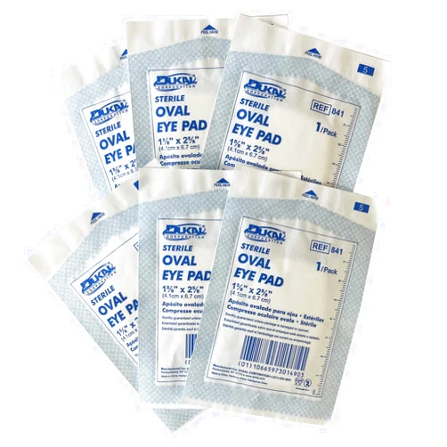 Rescue Essentials Sterile Oval Eye Pads (1-5/8