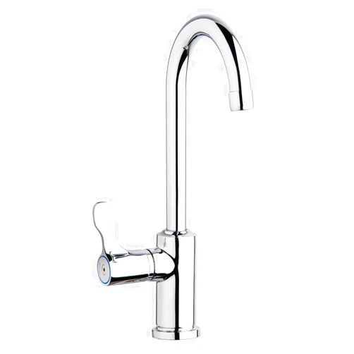 Elkay LKD208513LC Deck Mount Faucet with Gooseneck Spout and Lever Handle