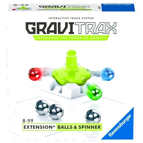 Ravensburger Gravitrax Balls & Spinner Accessory - Marble Run & STEM Toy for Kids Age 8 & Up | Enhance Your Gravitrax Experience | Perfect for Marble Racing Enthusiasts