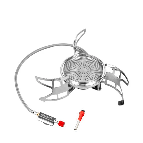 Bulin Camping Stove Burner 3500W/3800W/5800W/6800W/18000W Adjustable Ultralight Backpacking Stove Windproof Camp Portable Propane Stove for Camping Hiking Backpack Outdoor