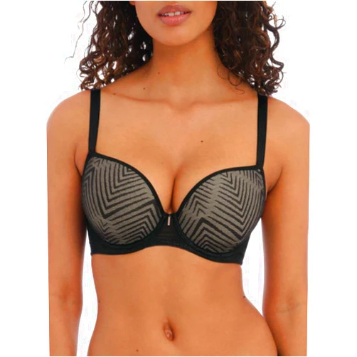 Freya Women's Tailored Underwire Molded Plunge T-Shirt Bra