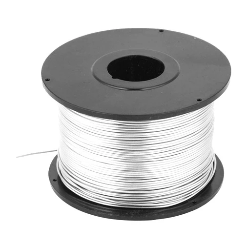 Ejoyous Tie Wire, 4Pcs 110m 0.8mm Steel Tie Coil Flexible Tying Wire for Automatic Tying Machine