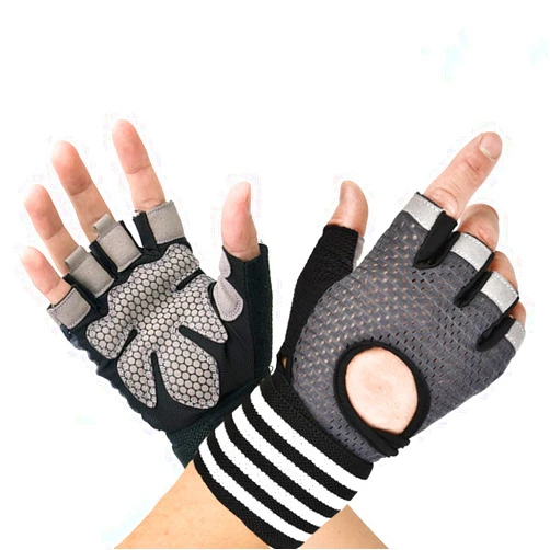 IFOUG Workout Gloves for Weightlifting, Breathable Exercise Gloves for Men and Women, Padded Weight Lifting Gloves with Wrist Support, Full Palm Protection Great Grip for Gym Training Weight
