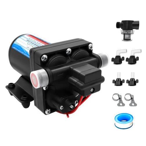 TWERE 12V 3.0 GPM 55 PSI RV Water Pump,4008-101-A65 Revolution Water Pump for Camper,RV,Shower,Sprayer,Replace Part Number 4008-101-E65/4008-101-A65