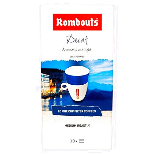 Rombouts Decaffeinated Individual Filter Coffees (10)