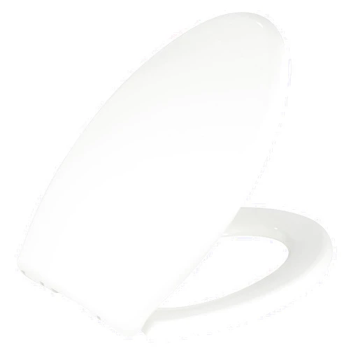 Bath Royale Slow Close Toilet Seat BR501-00 White Elongated, Stain-Resistant and Easy to Keep Clean, Heavy Duty Fits All Toilet Brands, Executive Series by Bath Royale