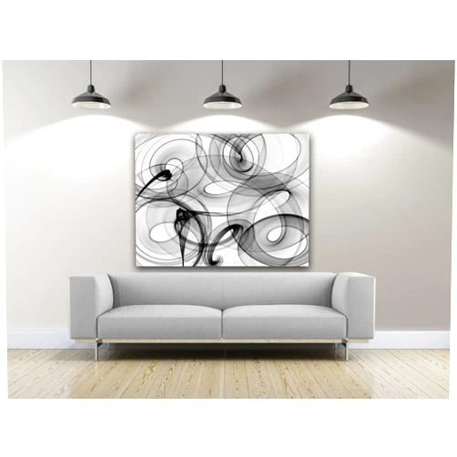 Artful printers C-16202019 Nebula Abstract Canvas Art, 16 x 20 in.