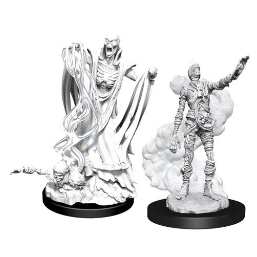 Dungeons & Dragons WizKids D&D Nolzurs Marvelous Upainted Miniatures: Wave 11: Lich & Mummy Lord