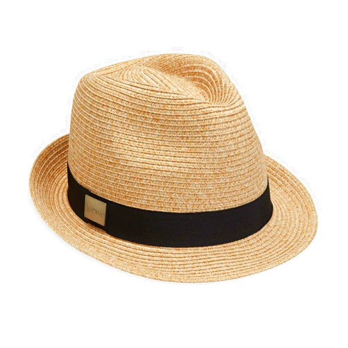 CARKELLA by Wallaroo Unisex Del Mar Trilby Fedora – Short Brim Sun Hat, Packable and Adjustable Sizing – Classic Sun Hat