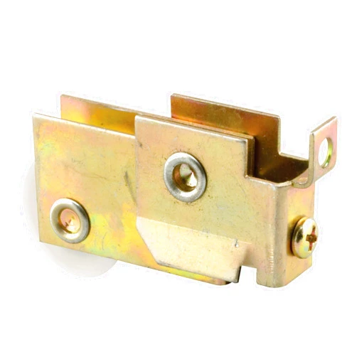 Prime-Line N 6625 1-1/4 In. Steel Ball Bearing, Mirrored Door Roller Assembly, for Crest Doors (Single Pack)