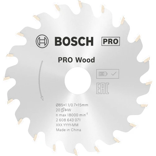 Bosch 2608643071 Circular Saw Blade 