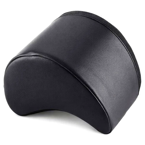 CYSFETENA Guitar Support Cushion, Soft Memory Foam Leg Cushion with Elastic Strap, Comfortable Cushion Padded Support for Classical Acoustic Electric Guitar Players and Guitar Foot Stool