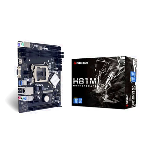 Biostar H81MHV3 3.0 Motherboard, Multicoloured, One Size
