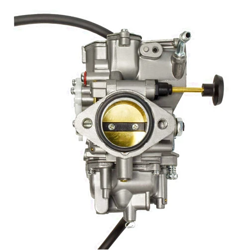 YTLS YFM350 Carburetor for Yamaha 1987-1998 Big Bear 350 1987-2004 Warrior 350 1996-1998 Kodiak 400 1987-1990 1992-1995 Moto-4 350 YFM 350 ATV Carb with Intake Manifold Fuel Valve Switch