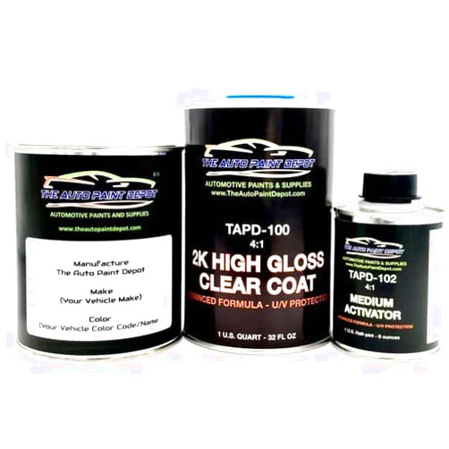 Auto Paint Depot Touch Up Paint for Chevrolet All Other Models,Nova-White (Cotillion) 11/WA3967 (All Years, All Models) One Quart with Clear Coat