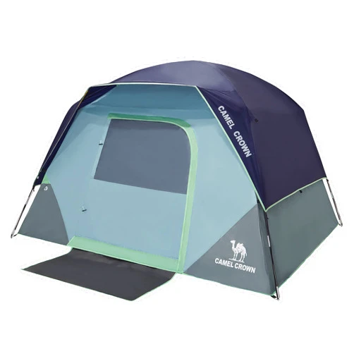 CAMEL CROWN Tents for Camping 2/4/6/8 Person Waterproof Quick Setup Folding Outdoor Backpacking Tents 4 People Family Hiking