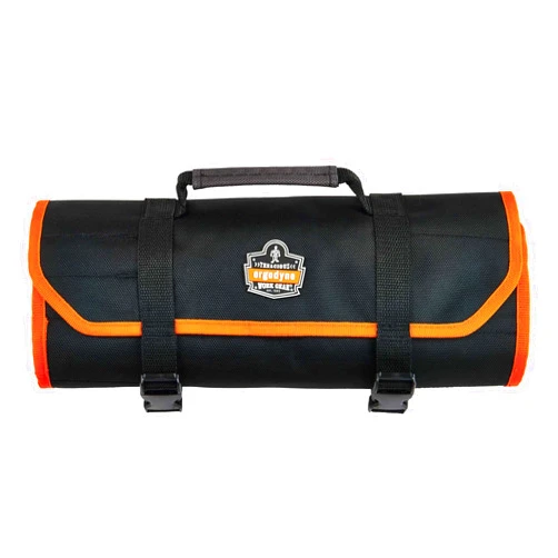 Ergodyne Arsenal 5871 Tool Roll-Up Pouch, 21-Pockets, Polyester, Black , Tall