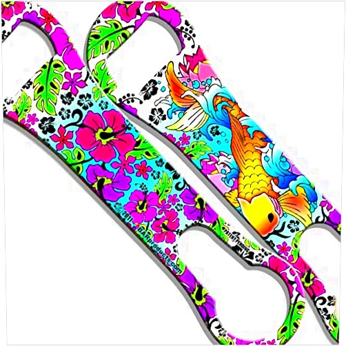 BarConic Koi Fish Kolorcoat V-Rod® Bottle Opener
