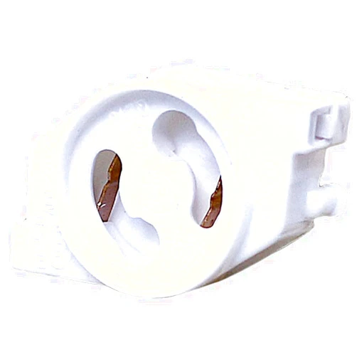 Generic Nastyaer for 10pcs Starter Lamp Holder T8 Fluorescent Jumping Lamp Holder Accessories 18w-36W Inductance Flame Retardant QZ10 Bracket - (Color: 10 Pcs Starter Seat)