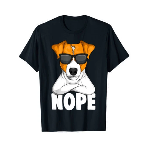 Jack Russell Apparel & Gift Ideas Stubborn Jack Russell Terrier Dog T-Shirt