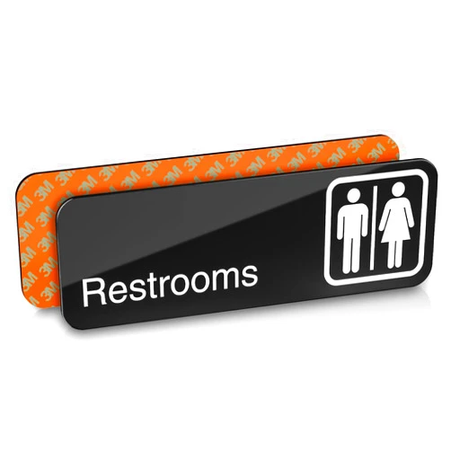 ADASigns.org ADASigns Unisex Restroom Sign - 9