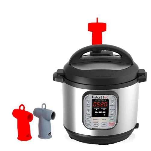 Vnray 2 Pack Silicone Steam Release Diverter Compatible with Instant Pot Accessories 3/5/6 Quart -For Insta Pot Pressure Cooker Duo/Smart Models by Vnray