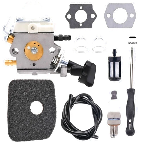 FitBest BG56 Carburetor with Tune up Kits for Stihl BG56C SH56 SH56C Leaf Blower Zama C1M-260 C1M-S260B Carb 4241-120-0615 4241-120-0632 4241-120-0622 with 42141201800 Air Filter
