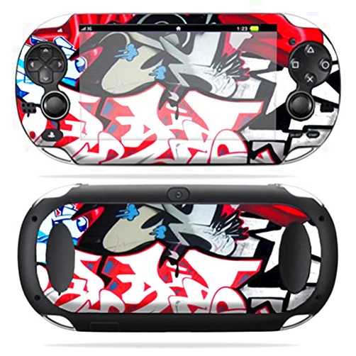 MIGHTY SKINS MightySkins Skin Compatible with PS Vita PSVITA PlayStation Vita Portable wrap Sticker Skins Graffiti Mash Up