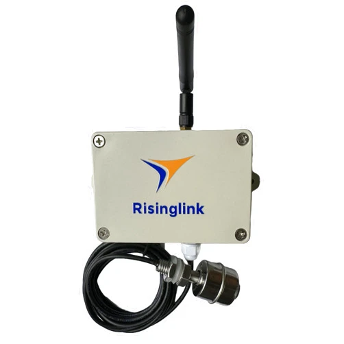 Risinglink Smart Water Level Monitor, WiFi-Enabled, Text/Email Alerts, Indoor/Outdoor Detector, Battery Powered, Stainless Steel Float Sensor