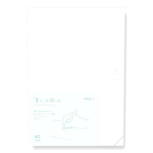 DESIGNPHIL Midori 15313006 Notebook, MD Notebook, Journal, A5, 1 Page Per Day, Dot Square A