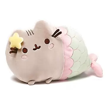 GUND Pusheen Mermaid with Star Plush Stuffed Animal Cat, 12