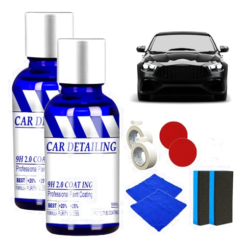 Coloday Car Ceramic Nano Coating Agent, 2024 New Plastic Revitalizing Coating Agent Multi Functional Coating Renewal Agent, Upgrade Plastic Parts Refurbish Agent Ceramic Car Coating Spray (2)