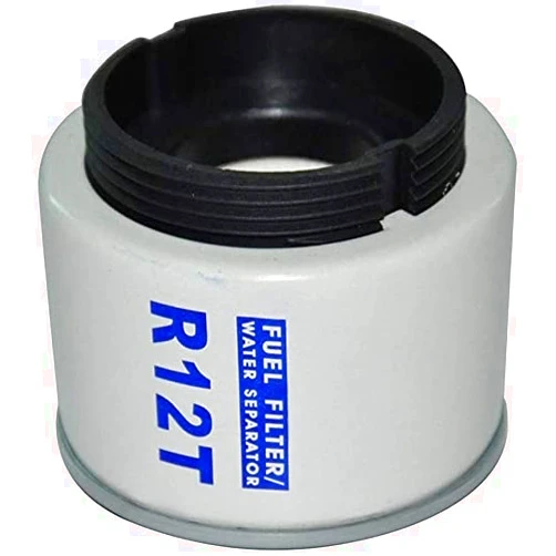 STUBDL REGFIL R12T Marine Fuel Filter/Water Separator Diesel Engine Element filter Spin on Racor R12T S3240 120AT 18-7947 35-60494-1 NPT ZG1/4-19 Inch 10 Micron Outboard Automotive Replacement Parts