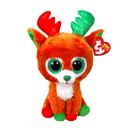 Ty Beanie Boo TINSELTOES The Brown Reindeer - 6
