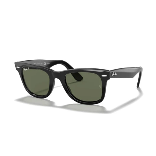 Ray-Ban RB2140 WAYFARER Square Sunglasses For Men For Women+ BUNDLE with Designer iWear Eyewear Care Kit