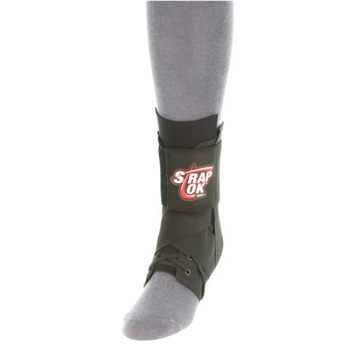 Swede-O Strap Lok Ankle Brace, Black, X-Large