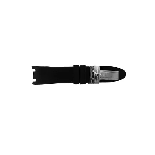 Joe Rodeo JoJo Watch Band for Master Man in Black Color Rubber with Black Buckle