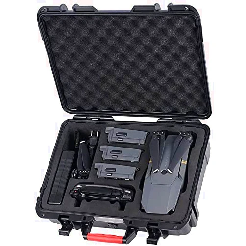 Smatree Waterproof Carrying Case with Multi Battery Charger Compatible for Mavic Platinum/DJI Mavic Pro Mavic Fly More Combo