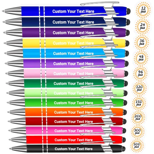 CUSEVE Custom Pens Personalized Pens in Bulk Customized Pens Engraved Personalized Pen With Name Business Logo for Marketing Customizable Pen Engraving Pen Gift