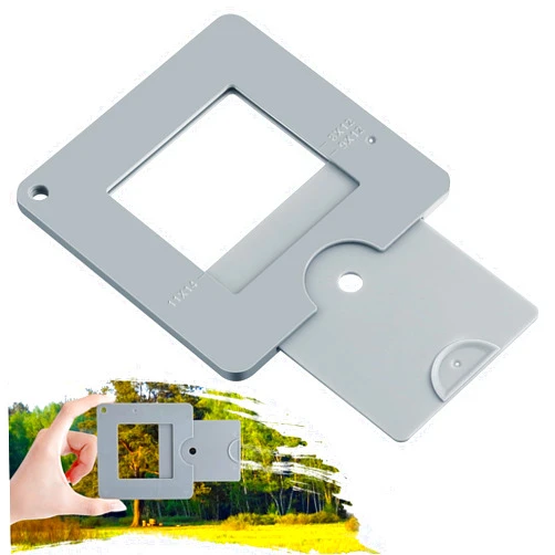 Dunkive View Finder, View Finder with Sliding Mechanism, View Finder with Color Isolation, View Finder for Painting, Drawing, Photography, and Any Other Place Where, Composition is Required