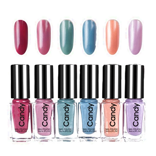 Tophany Nail Polish Set Quick Dry Long Lasting and Not Easy to Peel Off Nail Polish Nail Art for Women and Girls(6 Bottles)